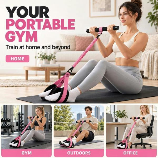 Leaper Pedal Resistance Band Adjustable 3 Tubes