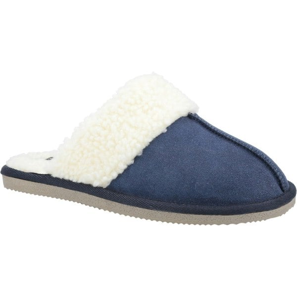 Hush Puppies Womens/Ladies Arianna Suede Slippers - Navy