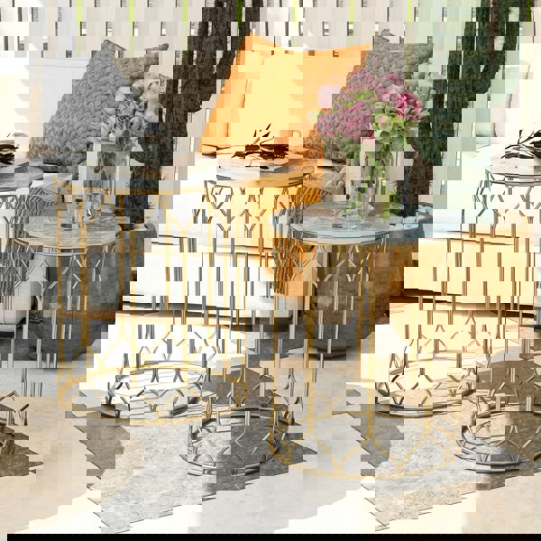 Outdoor Side Table Set