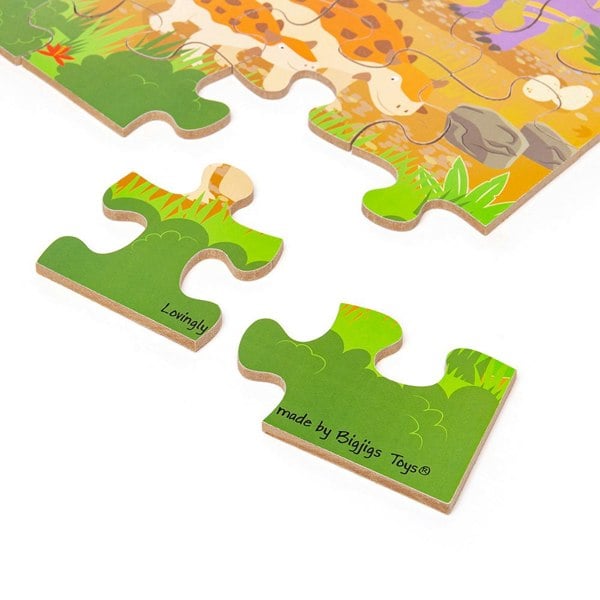 Bigjigs Toys Dawn of the Dinosaur Floor Puzzle (48 piece)