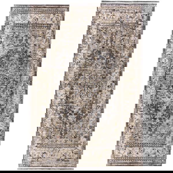 Asiatic Sovereign Charcoal Medallion Rug