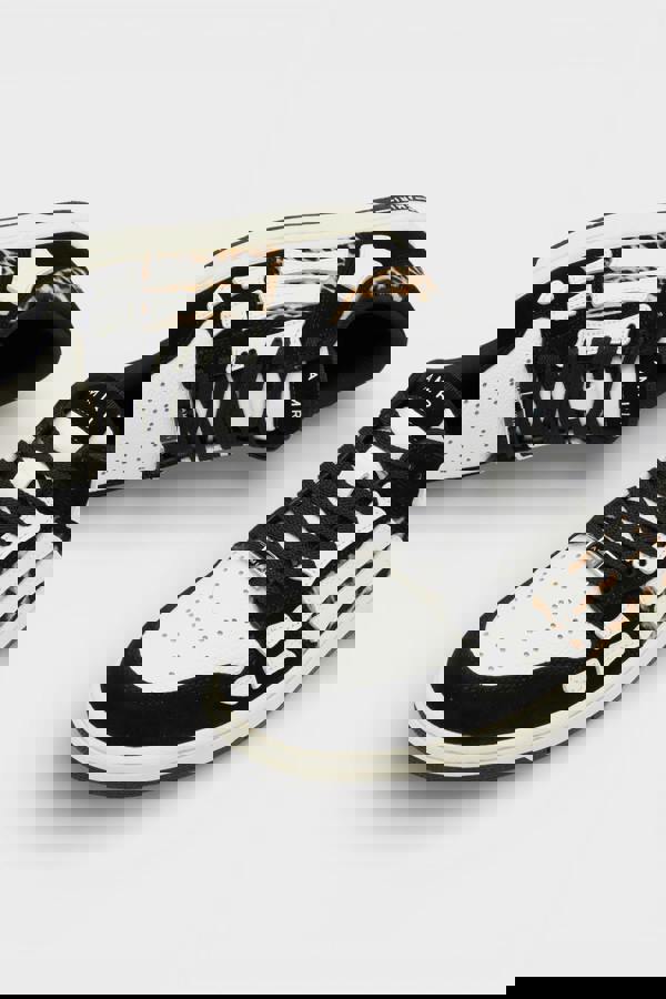 Amiri Skel Low Leopard Print Black