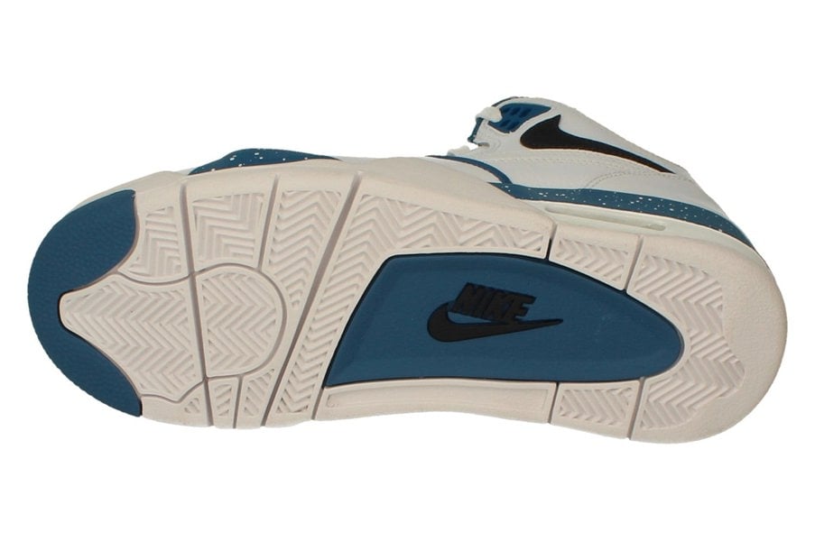 Nike Air Flight 89 Mens Trainers 306252  116 - White Dark Obsidian 116 - Photo 4