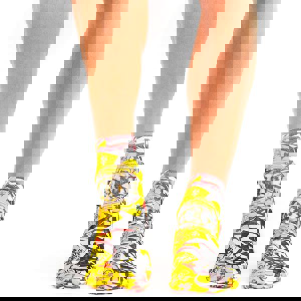 Jemsox Graffiti Art I Wigglesteps Sneaker Socks | Urban Vibes & Low-Cut Comfort