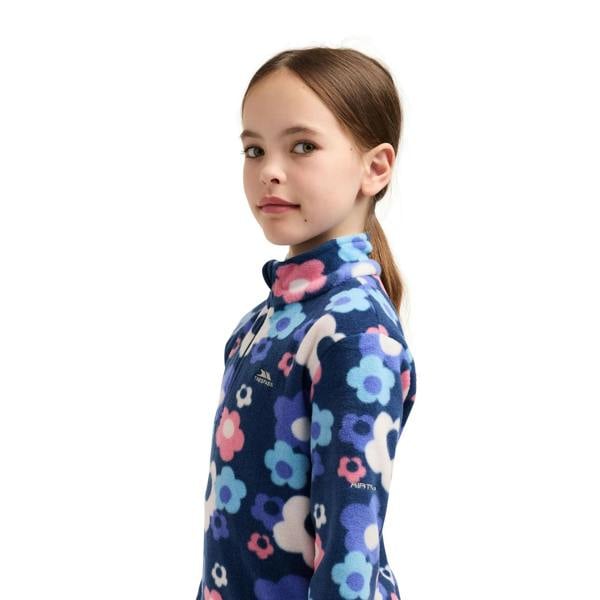 Trespass Childrens/Kids Melsa AT200 Fleece Jacket - Navy Peony - 