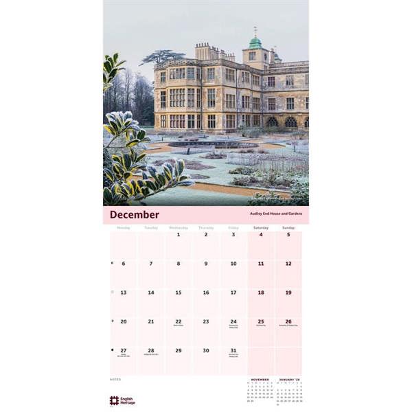 English Heritage, England's Treasures Calendar 2027, Wall Calendars, Month To View, History & Literature, Gift