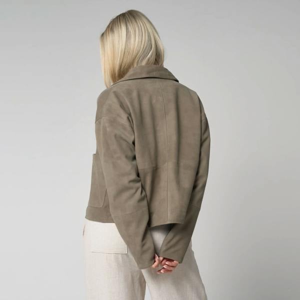 Women's Sage Suede Jacket