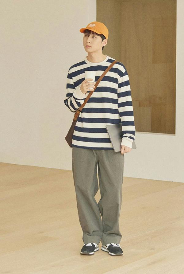 Kappy Design One Tuck Wide Fatigue Pants