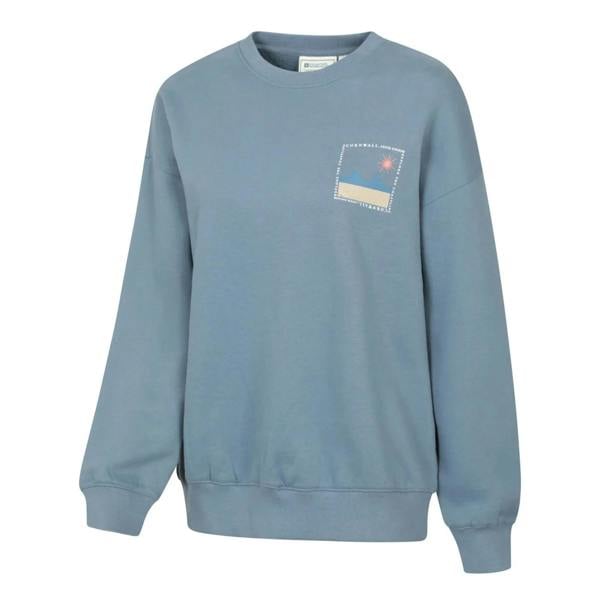 Mountain Warehouse Womens/Ladies Tidal Wave Relaxed Fit Sweatshirt - Blue - 