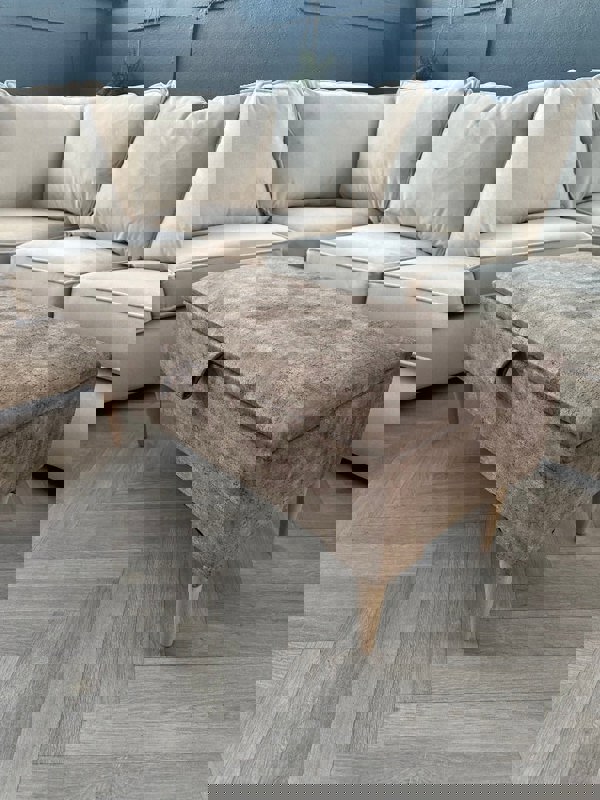 PREMIUM BROWN Ottoman seat 