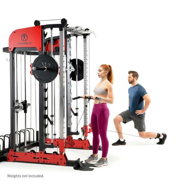 Marcy SM7553 Smith Cage Machine Linear Bearings Utility Weight Bench