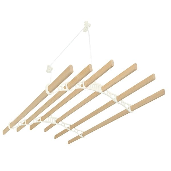 Monstershop Clothing Airer Ceiling Pulley - Ivory - 2m