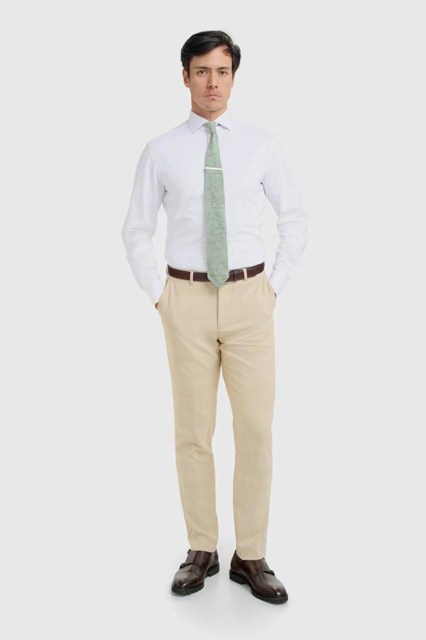 House of Cavani Camden - Men's Beige 3 Piece Check Suit