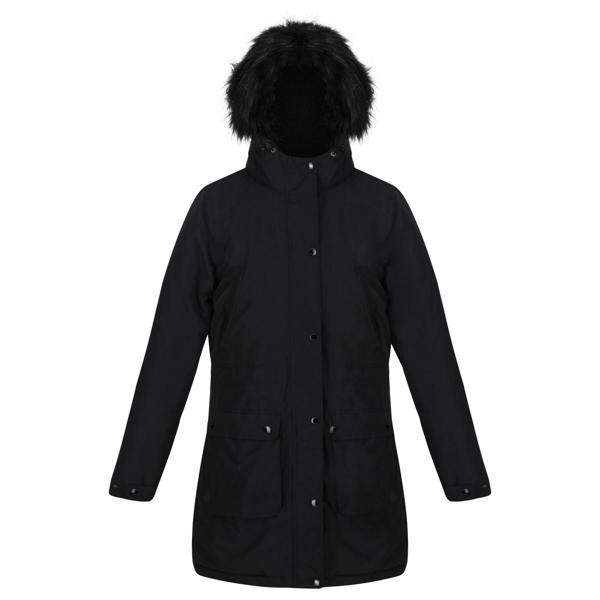 Regatta Womens/Ladies Voltera Heated Waterproof Jacket - Black - 