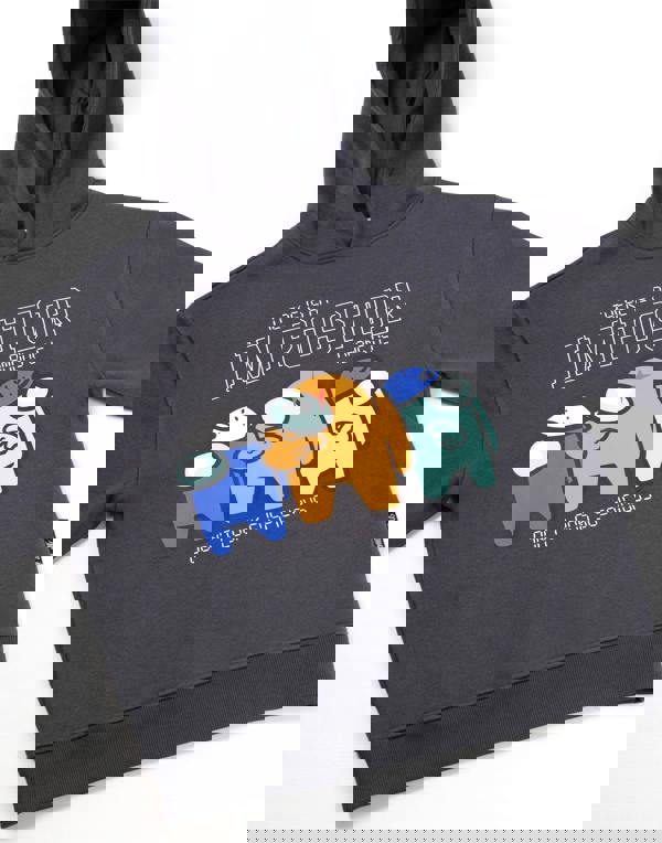 Among Us Boys Grey Character Hoodie and Joggers Set