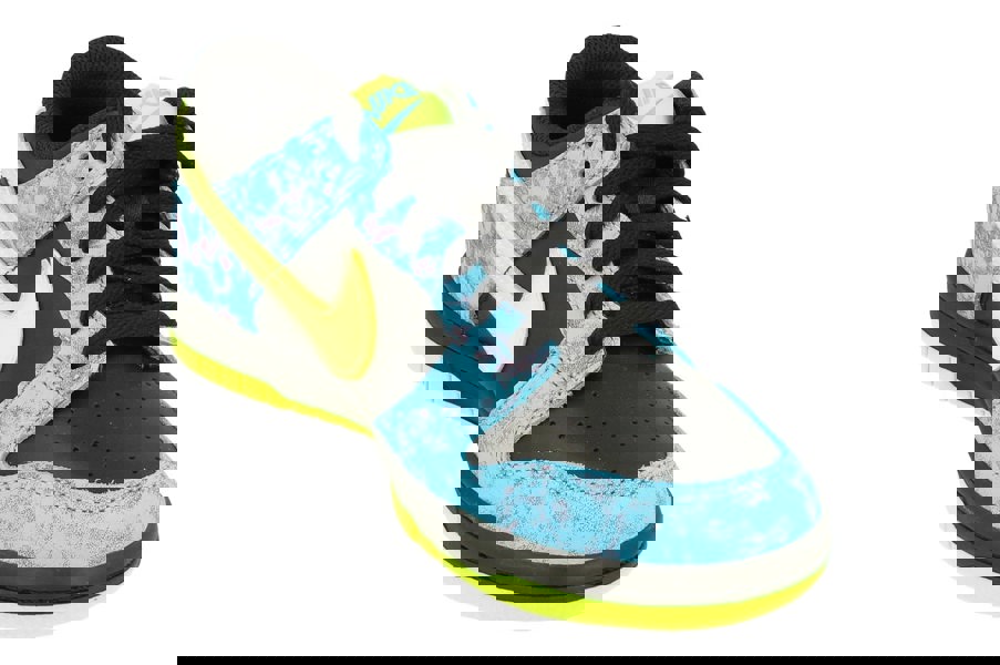 Nike Dunk Low Se 2 GS Trainers Dv1694  900 - Multi Color Volt Black 900 - Photo 3