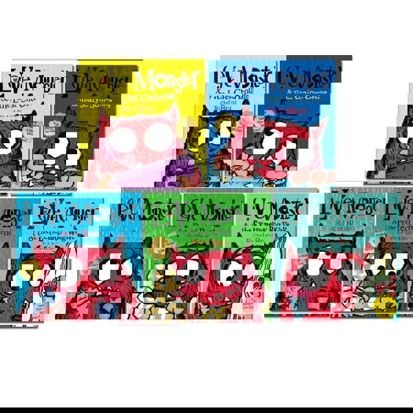 Rachel Bright Love Monster Collection 5 Books Set