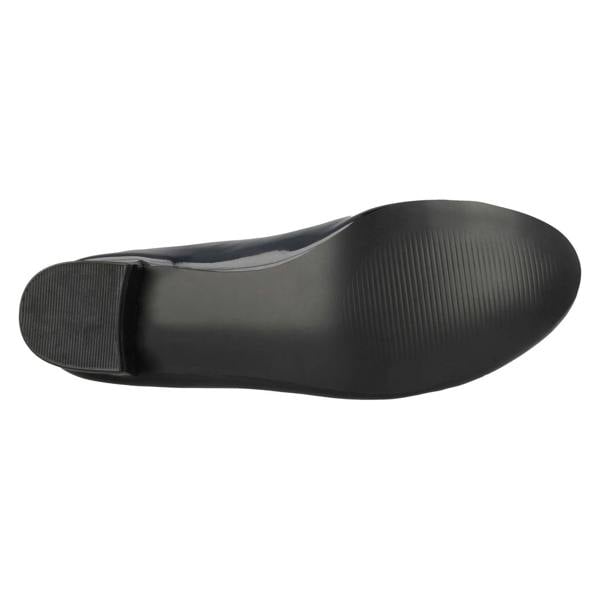 Spot On Ladies Spot On Mid Heel Court Shoes F9814