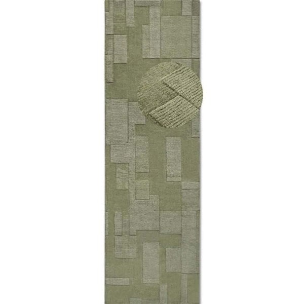 The Rugs Hand-Woven Abstract Design Wool Rug