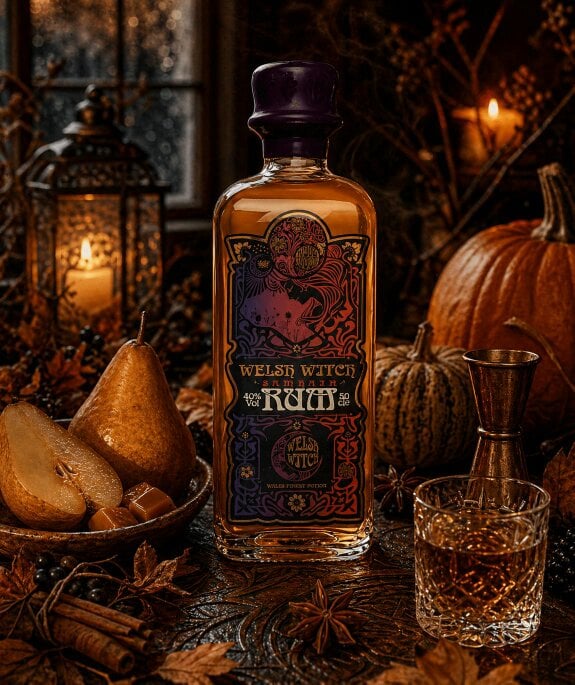 Welsh Witch Welsh Spiced Rum – Samhain Edition