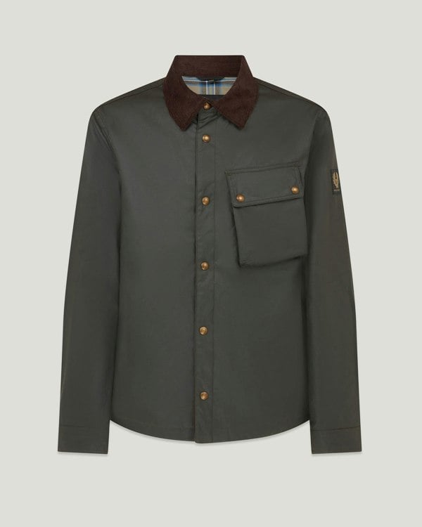 Belstaff Ground Mens Jacket - Faded Olive