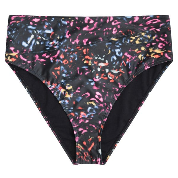 Animal Womens Bondi Patterned Bikini Bottoms - Jet Black