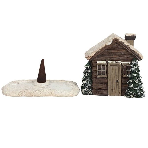 Serano Log Cabin Incense Cone Burner