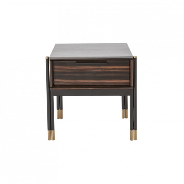 Bali Bedside Table - Ebony