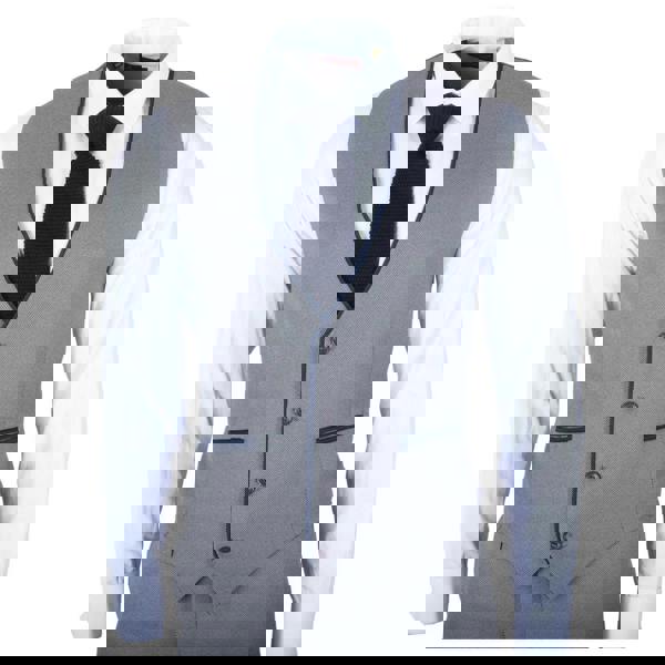 TruClothing IM47 - Men's 3 Piece Grey Tailored Fit Suit