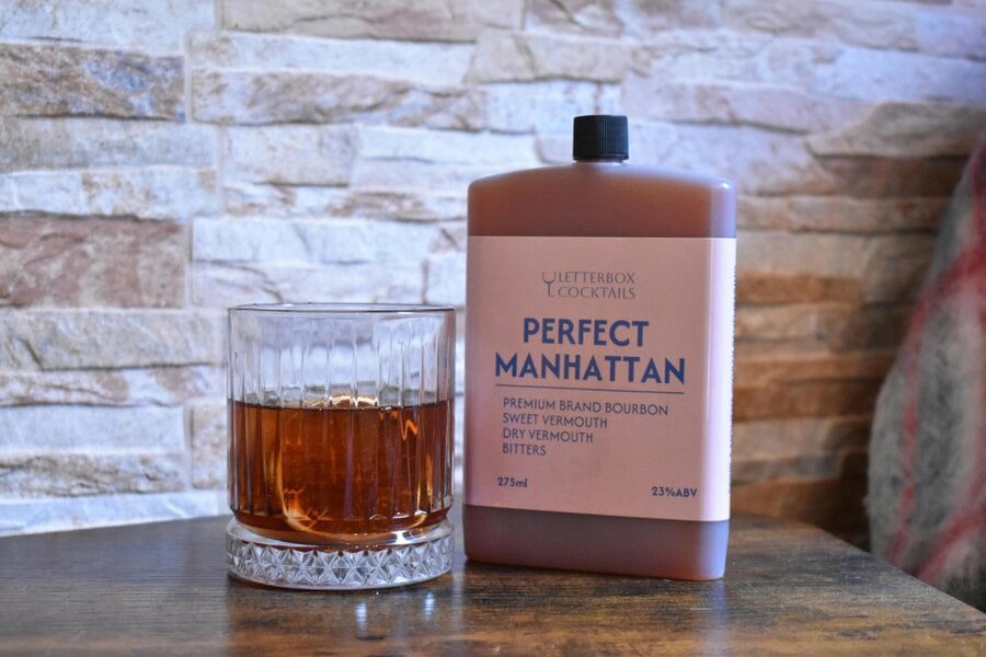 Letterbox Cocktails Perfect Manhattan Mini - A Luxury Cocktail Gift Delivered to Their Door