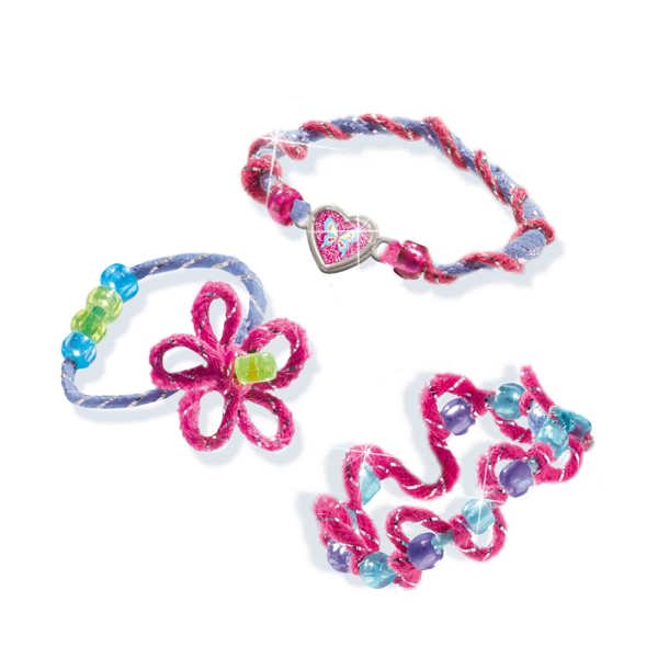 SES Creative Glitter bracelets