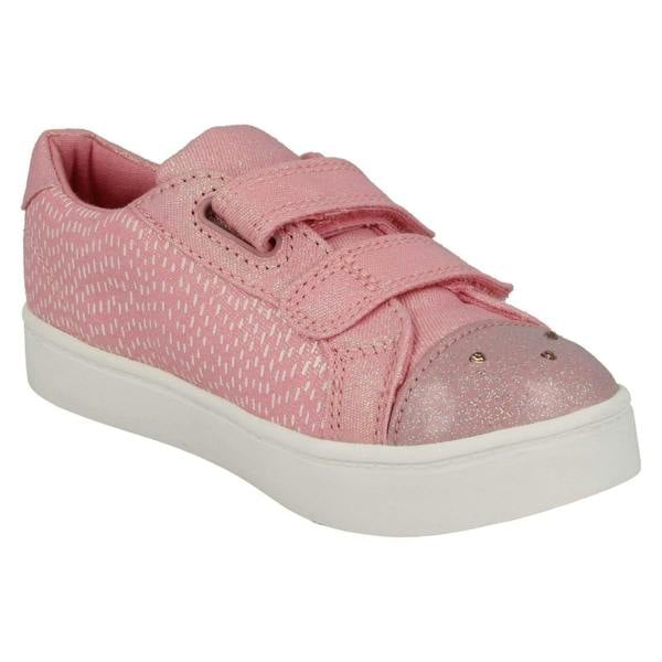 Clarks Girls Clarks Casual Canvas Shoes Pattie Lola