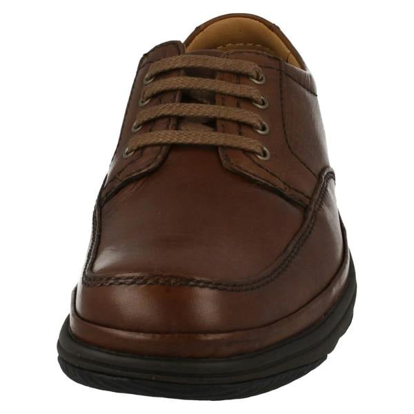 Clarks Mens Clarks Flexlight Wide Fitting Lace Up Shoe Swift Mile