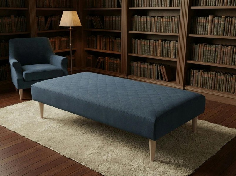 ISTOOLS Premium Stitched Lid Ottoman Bench – Multi-Functional Coffee Table & Seating - 36 x 24 Inches (92 x 61cm)