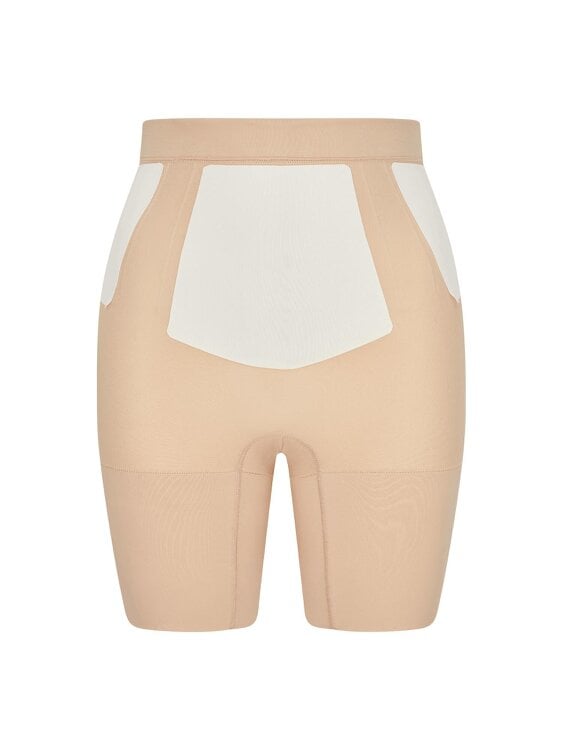 Perky Pear 360Sculpt™- Sculpting Shorts- BEIGE