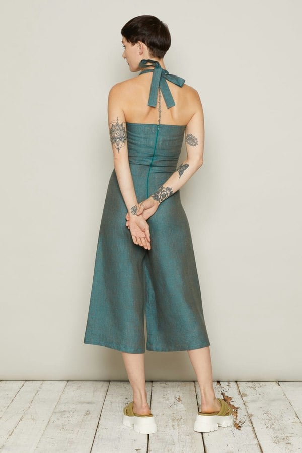 Bo Carter Barkur Jumpsuit - Green Marl