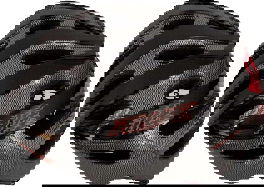 AweSprint In Mould Adult Bike Helmet Medium 55-58cm Black/Carbon/Red