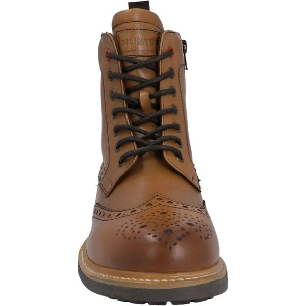 Hunter model Cawdor Brogue Ankle Male in Tan
