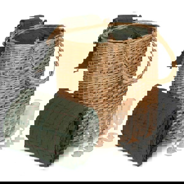 Drinks Wicker Basket