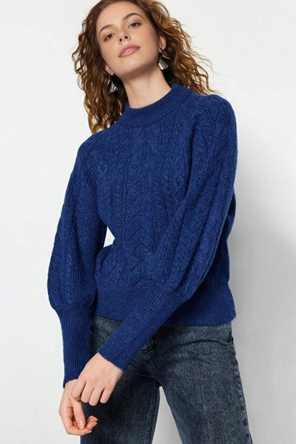 WOVCOR Soft Textured Knit Sweater