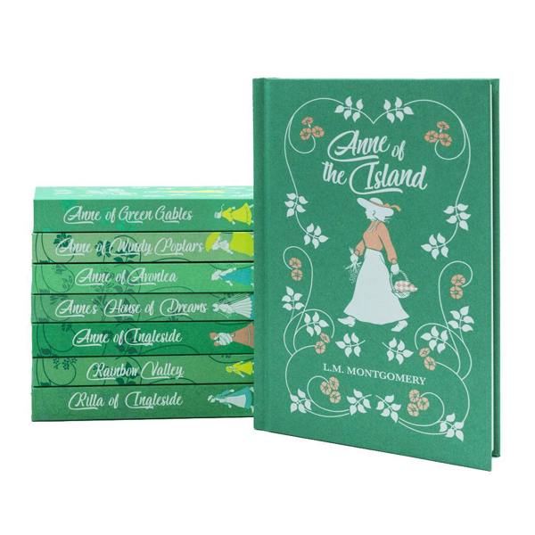 Anne of Green Gables Complete 8 Books Deluxe Hardback Collection – Classic Literature Collection