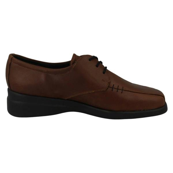 Nil Simile Ladies Nil Simile Narrow Fitting Leather Lace-Up Shoes Sussex