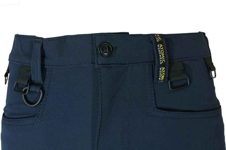 Slim Fit Stretch Work Trouser with Removable Holster Pockets - Hi-Vis Trousers