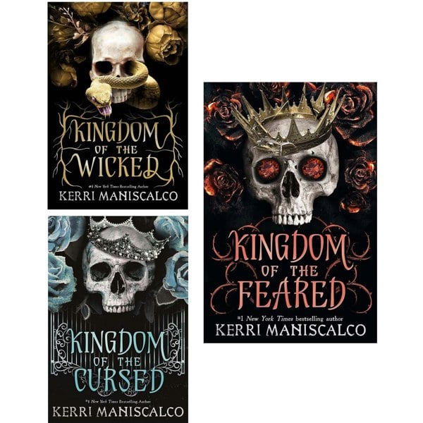 Hodder & Stoughton Kingdom of the Wicked Series 3 Books Collection Set by Kerri Maniscalco