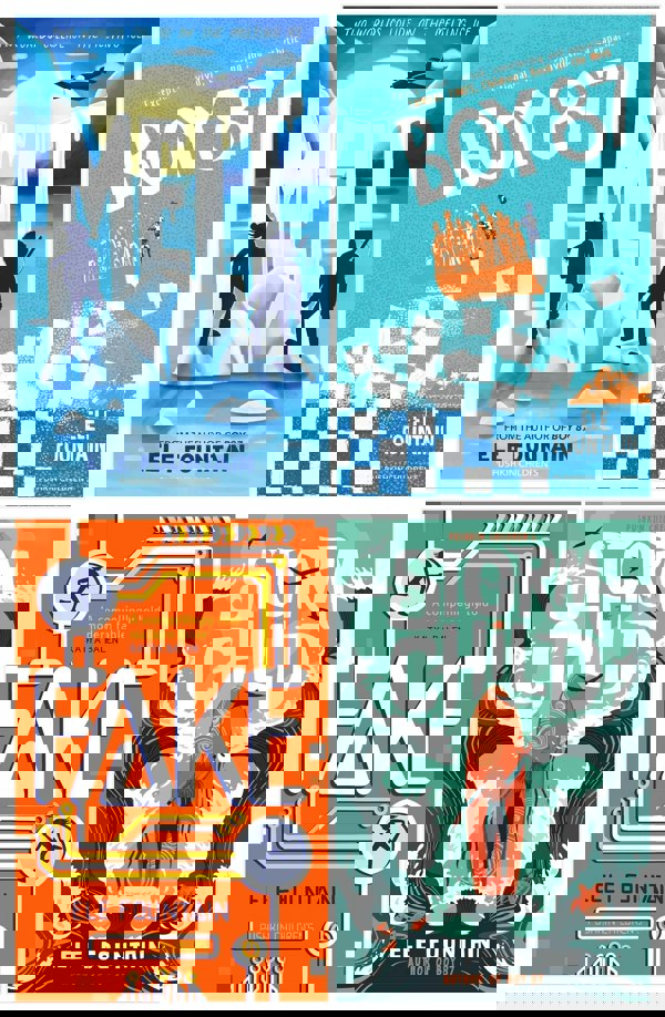 Ele Fountain 4 Books Collection Set (Fake, Boy 87, Storm Child, Melt)