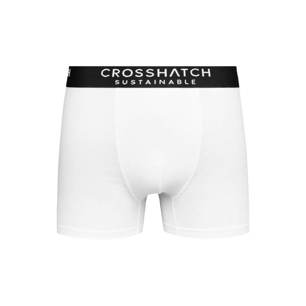 Crosshatch Mens Orlander Boxer Shorts (Pack of 5) - Black/Blue/Mustard/White - 