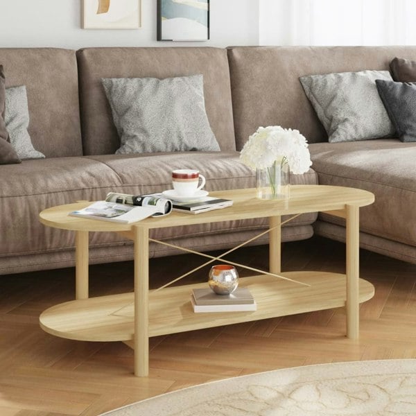 Berkfield Coffee Table 110x48x40 cm Engineered Wood