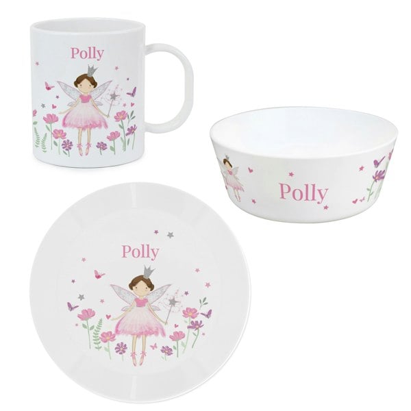 Personalised Memento Company Personalised Fairy Princess Breakfast Set