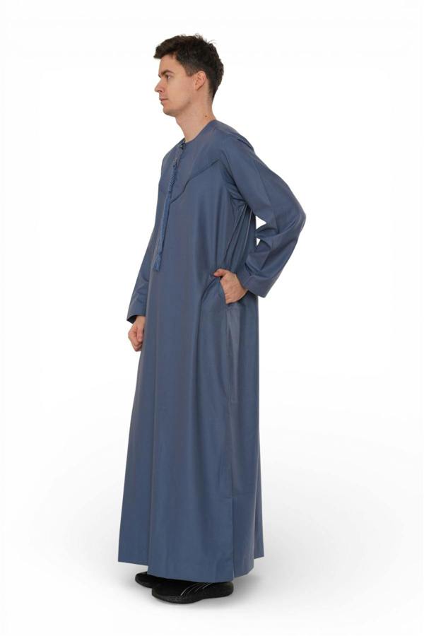 Infinity Leather Men's Eid Moroccan Jubba Robe Djellaba Ramadan Eid Thobe - HM11