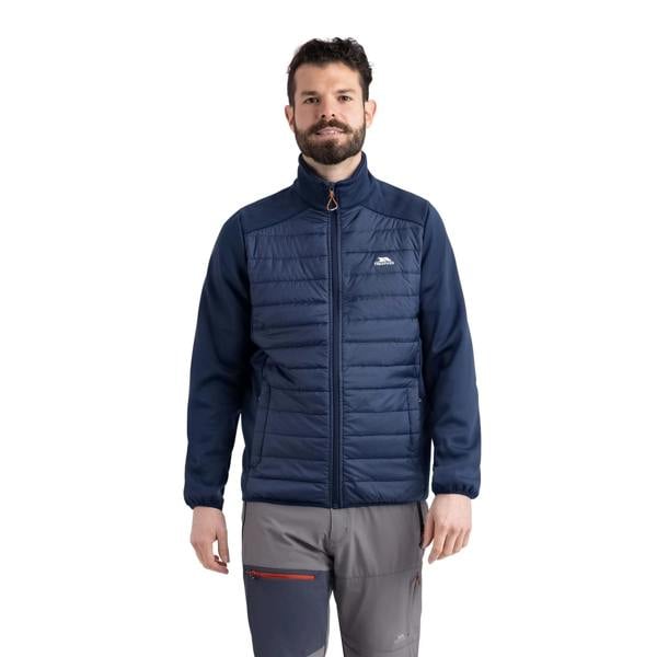 Trespass Mens Sharonton Hybrid Jacket - Navy Marl - 